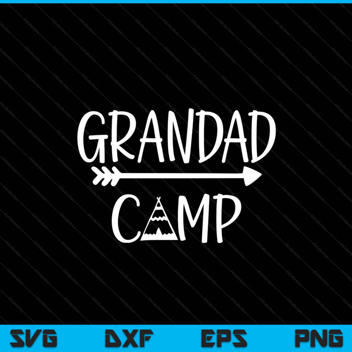 Grandad camp SVG cut file