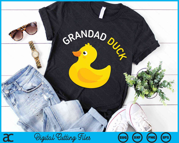 Grandad Duck Rubber Duck Grandad SVG PNG Digital Cutting File