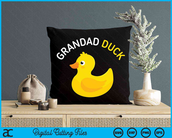 Grandad Duck Rubber Duck Grandad SVG PNG Digital Cutting File