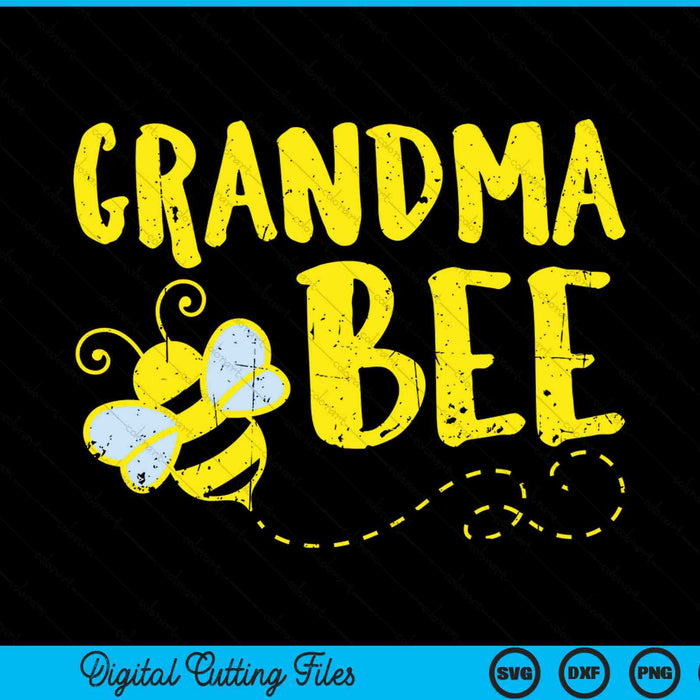 Grandma bee family matching beekeeping grandma SVG cut file