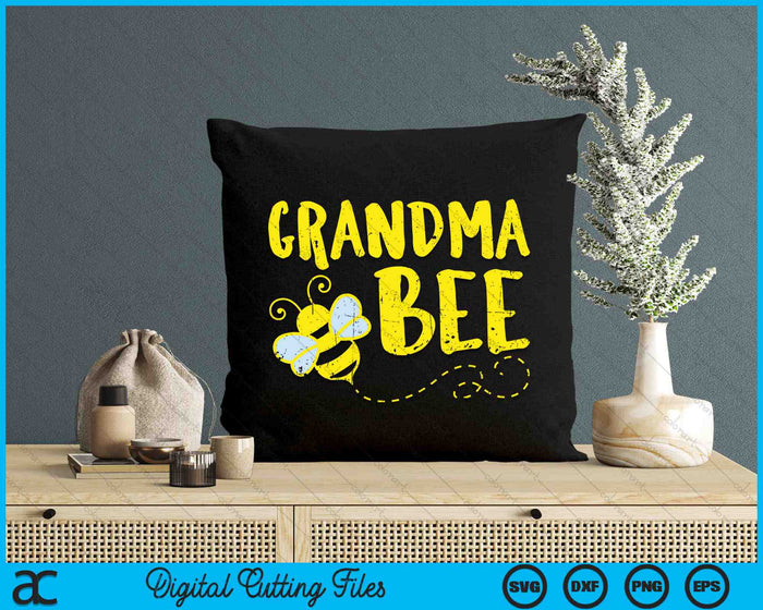 Grandma Bee Family Matching Beekeeping Grandma SVG PNG Digital Cutting Files