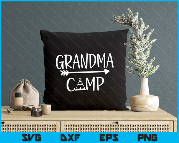 Grandma Camp SVG PNG Digital Printable Files