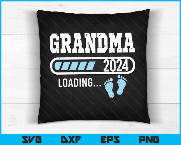 Grandma 2024 Loading for Pregnancy Announcement SVG PNG Digital Cutting Files