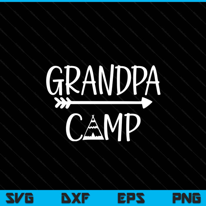 Grandpa camp SVG cut file