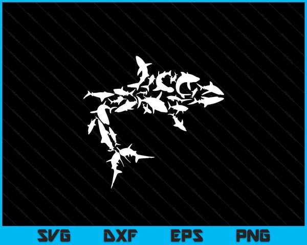 Great white shark lover marine biology animal science SVG cut file