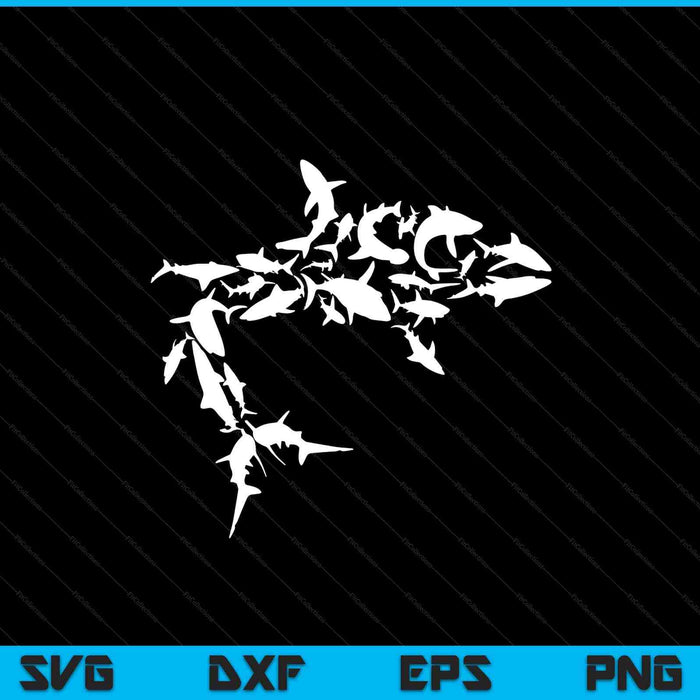 Great white shark lover marine biology animal science SVG cut file