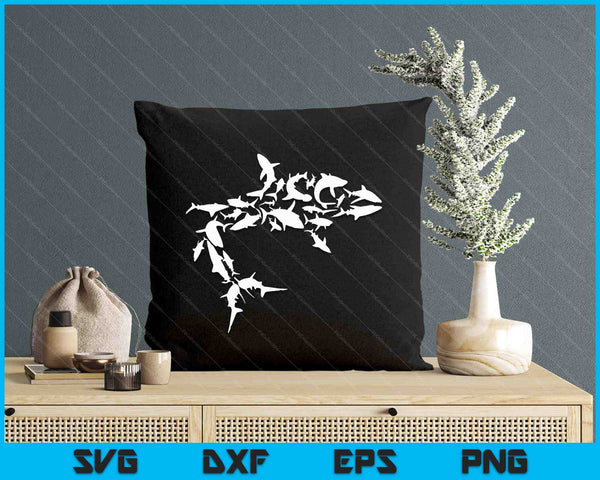 Great White Shark Lover Marine Biology Animal Science SVG PNG Digital Printable Files