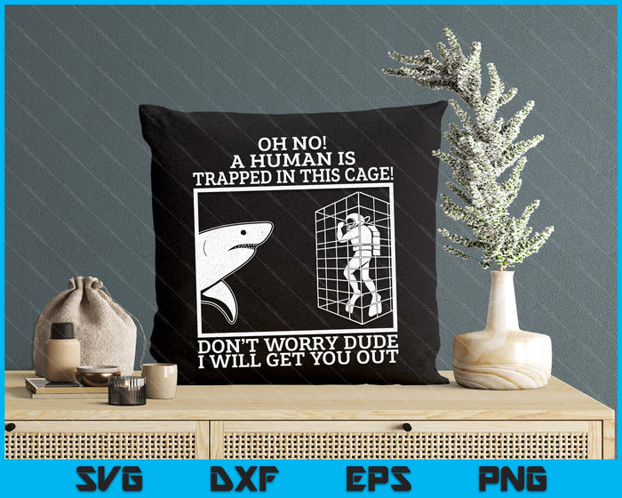 Great White Shark Ocean Biologists Largest Predator Fish SVG PNG Digital Printable Files