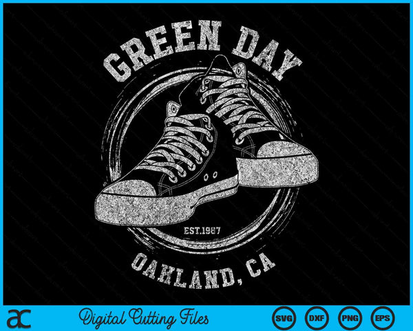 Archivos de corte digital Green Day Allstar SVG PNG
