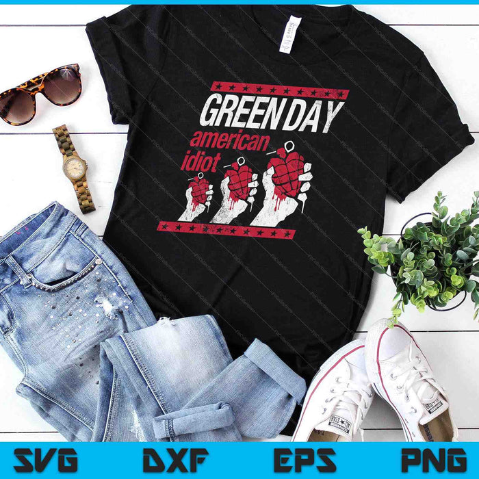 Green Day Store Green Day Hand Out SVG PNG Digital Cutting Files