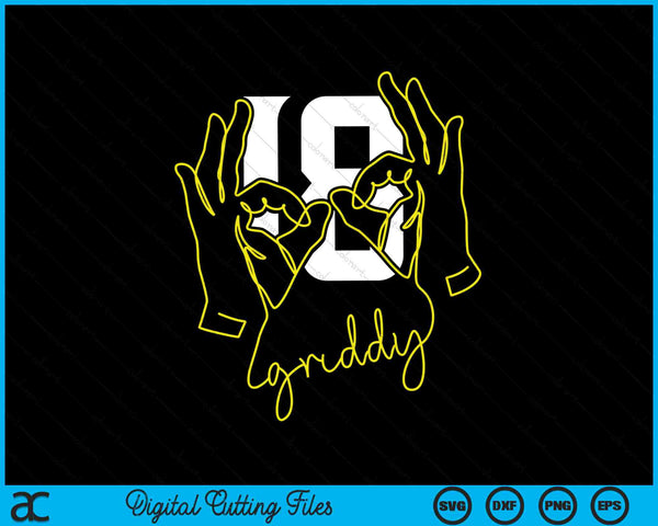 Griddy Design Griddy Dance SVG PNG digitale snijbestanden