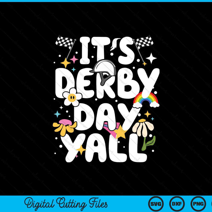 Groovy horse racing derby day costume ky sports suppliers SVG cut file