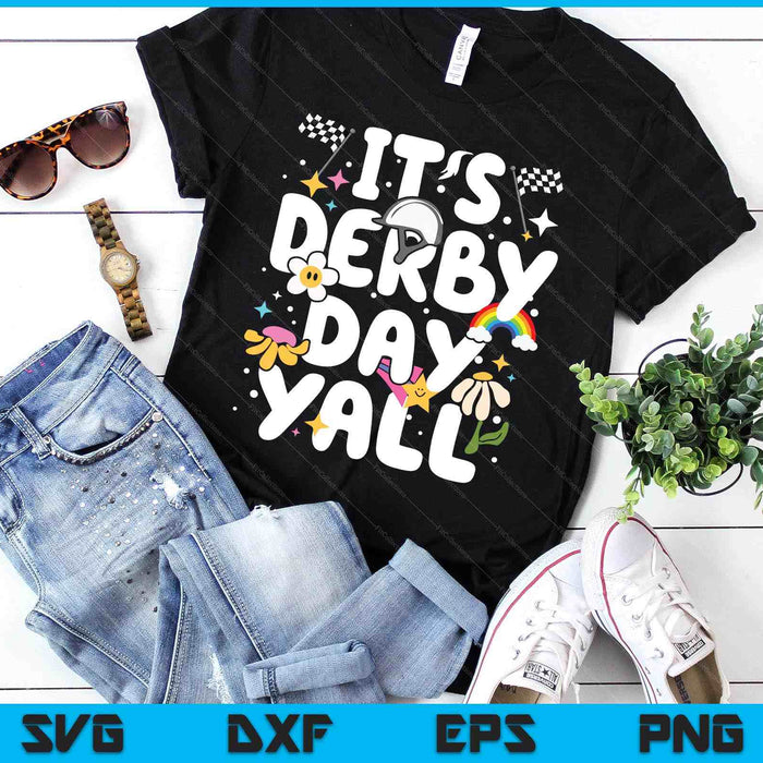 Groovy Horse Racing Derby Day Costume Ky Sports Suppliers SVG PNG Digital Printable Files