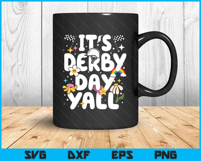 Groovy Horse Racing Derby Day Costume Ky Sports Suppliers SVG PNG Digital Printable Files