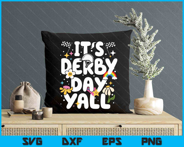 Groovy Horse Racing Derby Day Costume Ky Sports Suppliers SVG PNG Digital Printable Files