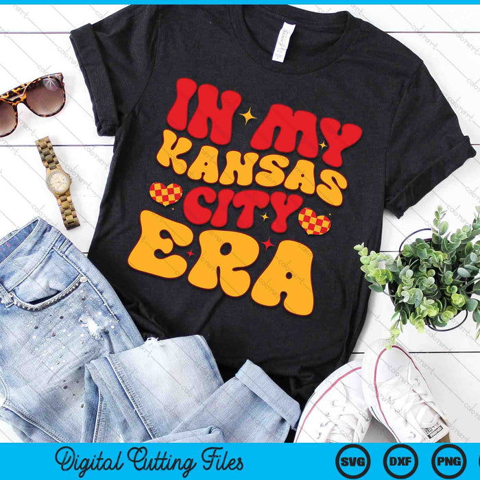 Groovy In My Kansas City Era SVG PNG Digital Printable Files