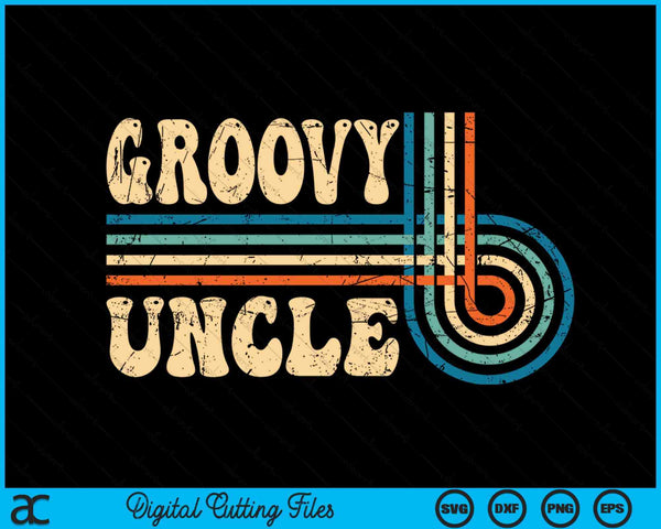 Groovy oom 70s esthetische nostalgie jaren 1970 Vintage Groovy SVG PNG snijden afdrukbare bestanden