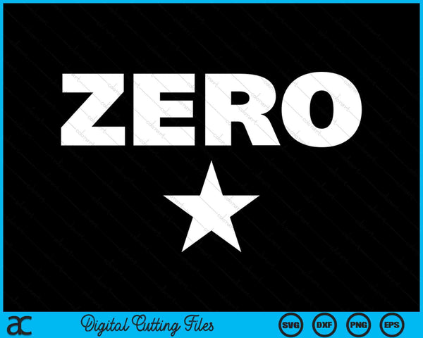Grunge Alternative Zero Star 90s Rock Band Music SVG PNG Digital Cutting Files