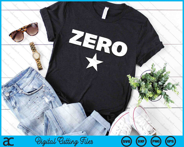 Grunge Alternative Zero Star 90s Rock Band Music SVG PNG Digital Cutting Files
