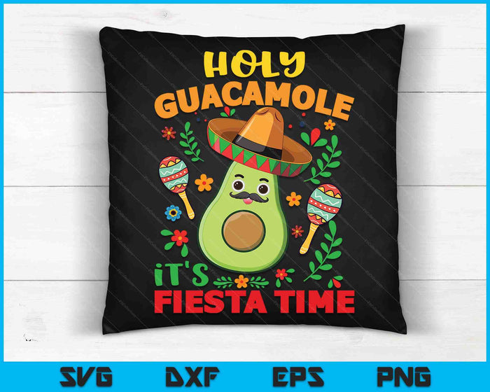 Guacamole Cinco De Mayo Mexican Fiesta Gift SVG PNG Digital Cutting Files