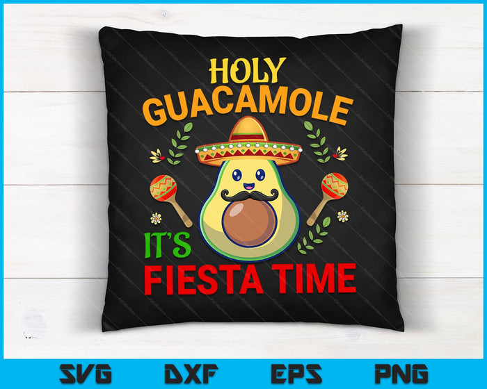 Guacamole Cinco De Mayo Mexican Fiesta Gift Mens & Womens SVG PNG Digital Printable Files