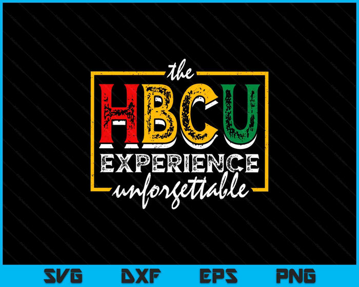 HBCU Apparel Historical Black College HBCU SVG PNG Digital Printable Files