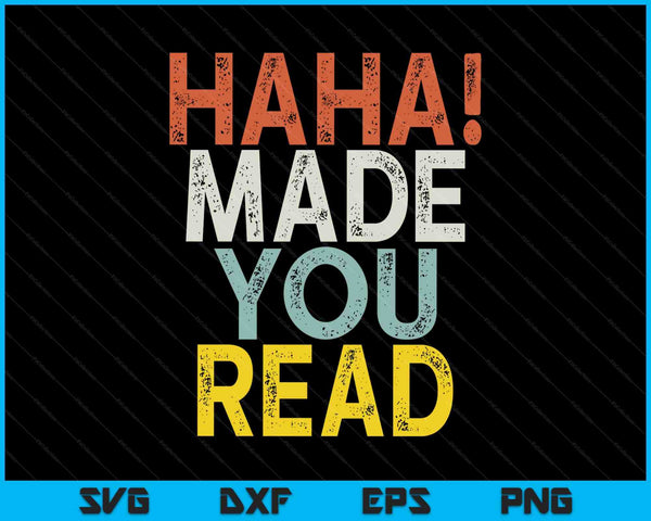 Haha made you read SVG cut file