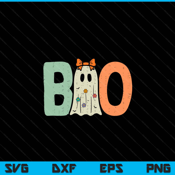 Halloween boo ghost cute costume SVG cut file