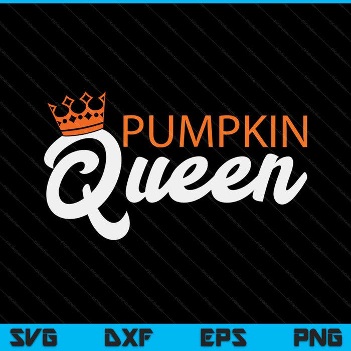 Disfraz de Halloween para sus niñas 'Pumpkin Queen' Halloween SVG PNG Archivo de corte digital