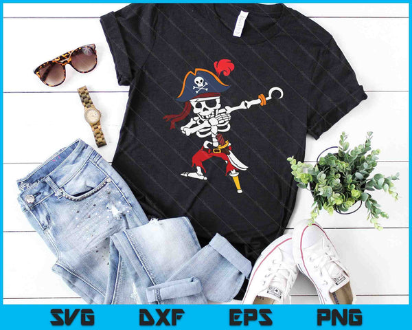 Halloween deppen piraat skelet SVG PNG digitale snijbestanden