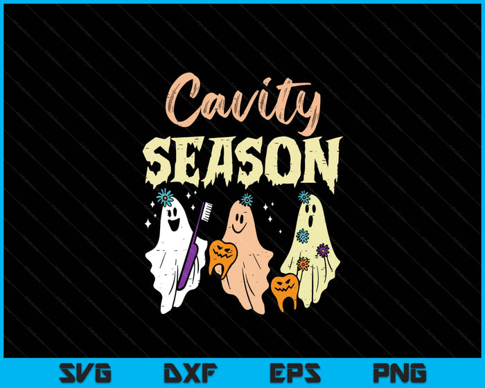 Halloween Dentist Cavity Season Dental Costume SVG PNG Digital Printable Files