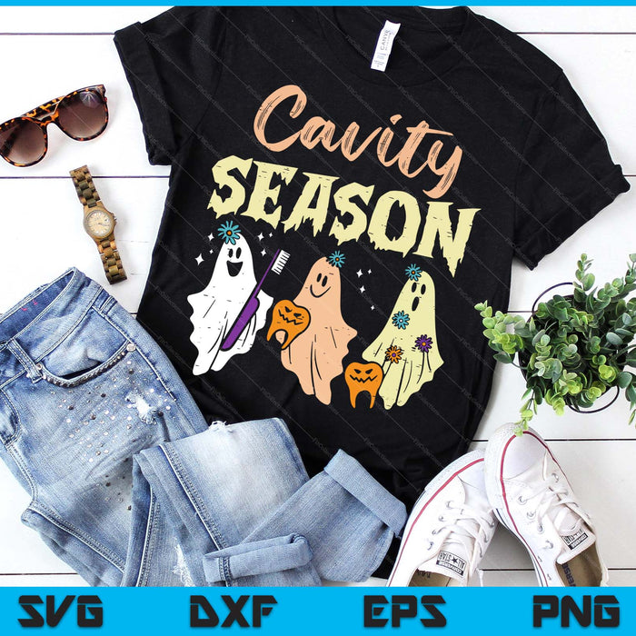 Halloween Dentist Cavity Season Dental Costume SVG PNG Digital Printable Files