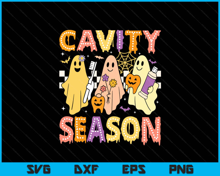 Halloween Dentist Cavity Season Dental SVG PNG Digital Printable Files