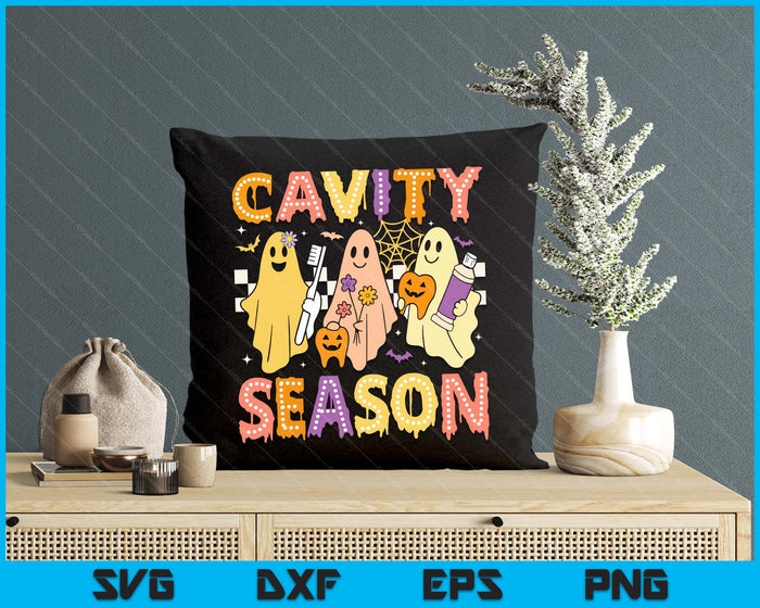 Halloween Dentist Cavity Season Dental SVG PNG Digital Printable Files