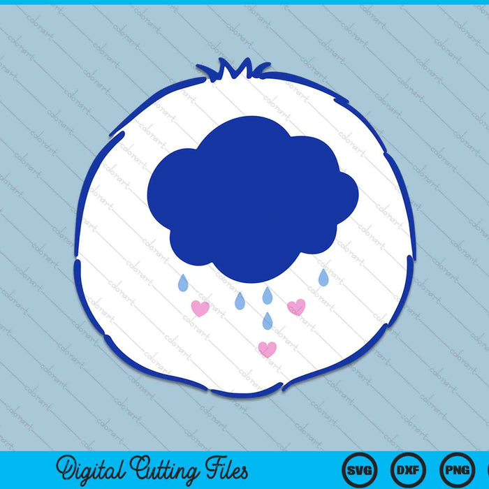 Halloween Grumpy Bear Halloween Costume SVG PNG Digital Cutting Files
