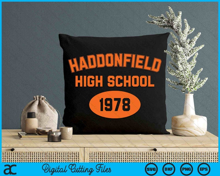 Halloween Haddonfield High School 1978 Retro SVG PNG Digital Cutting File
