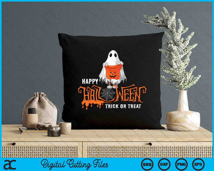 Halloween Happy Trick Or Treat SVG PNG Digital Cutting Files