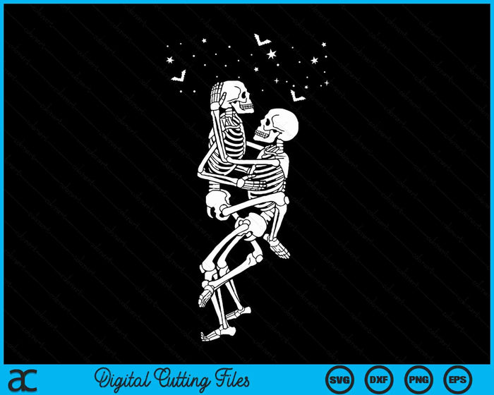 Halloween Naughty Sexy Skeleton SVG PNG Digital Cutting Files