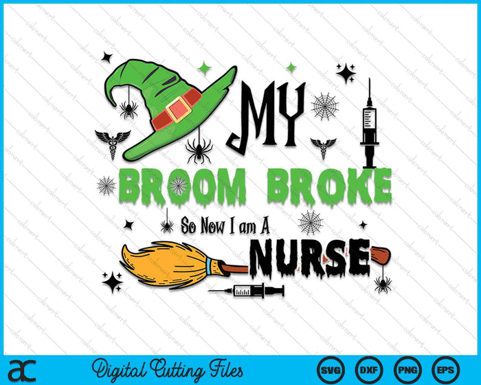 Halloween Nurse Nursing Cute Health Worker Halloween SVG PNG Digital Printable Files