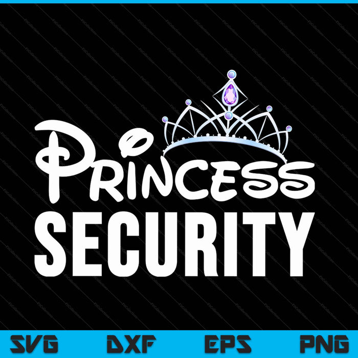 Halloween princess security SVG PNG cut file for Cricut