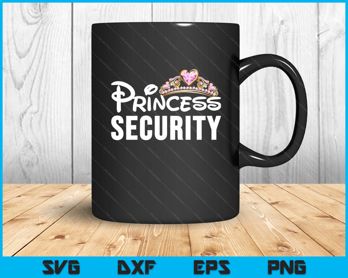 Halloween Princess Security SVG PNG Digital Printable Files