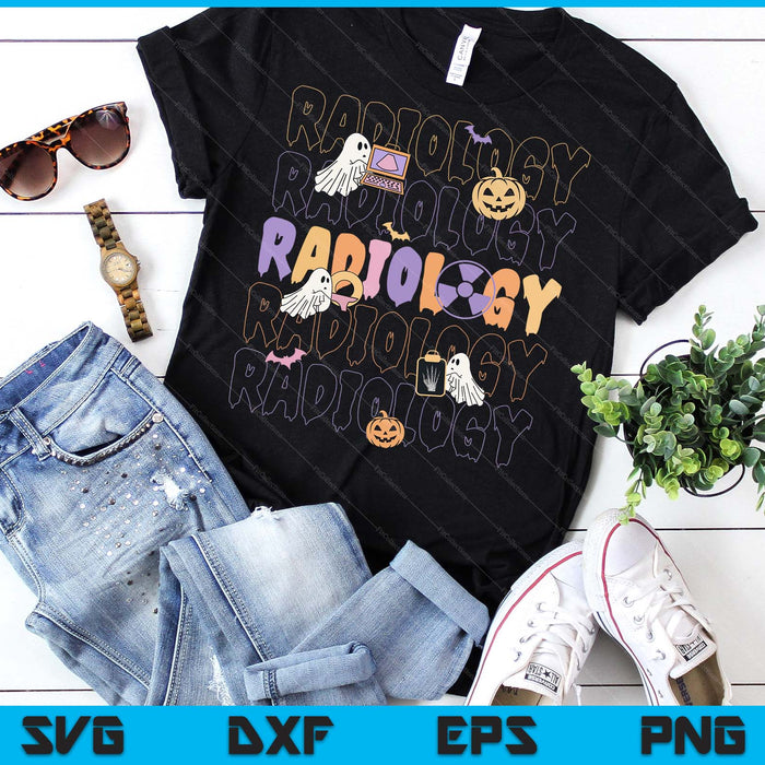 Halloween Radiology Fall Autumn RAD Tech X-Ray Technologist SVG PNG Digital Printable Files