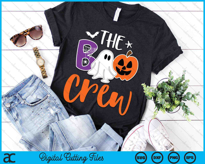 Halloween The Boo Crew Trick or Treat SVG PNG digitale snijbestanden