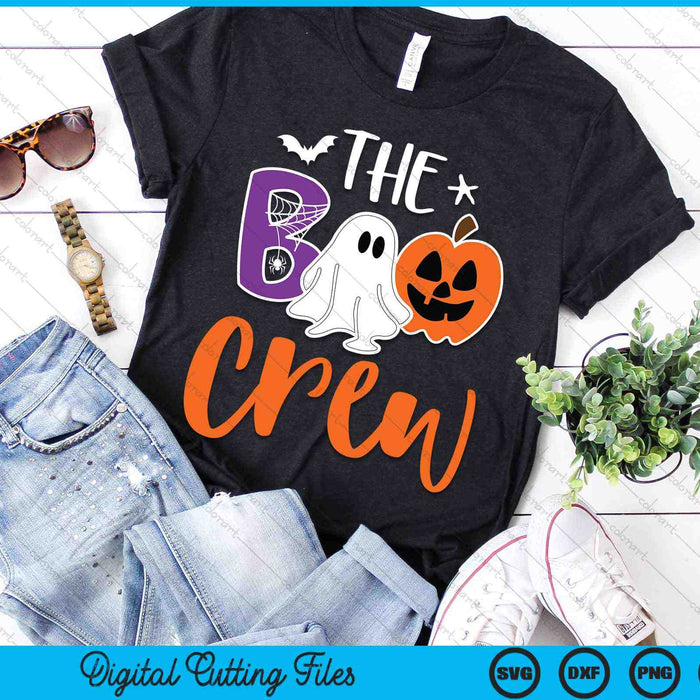 Halloween The Boo Crew Trick or Treat SVG PNG digitale snijbestanden