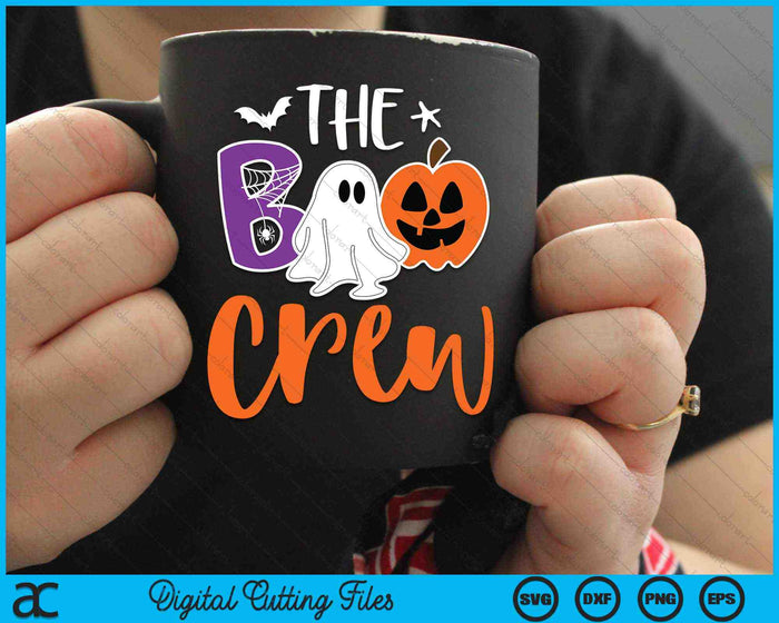 Halloween The Boo Crew Trick or Treat SVG PNG digitale snijbestanden