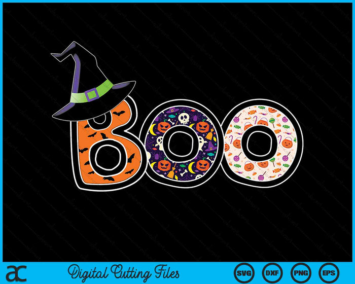 Halloween Trick Treat Boo SVG PNG digitale snijbestanden