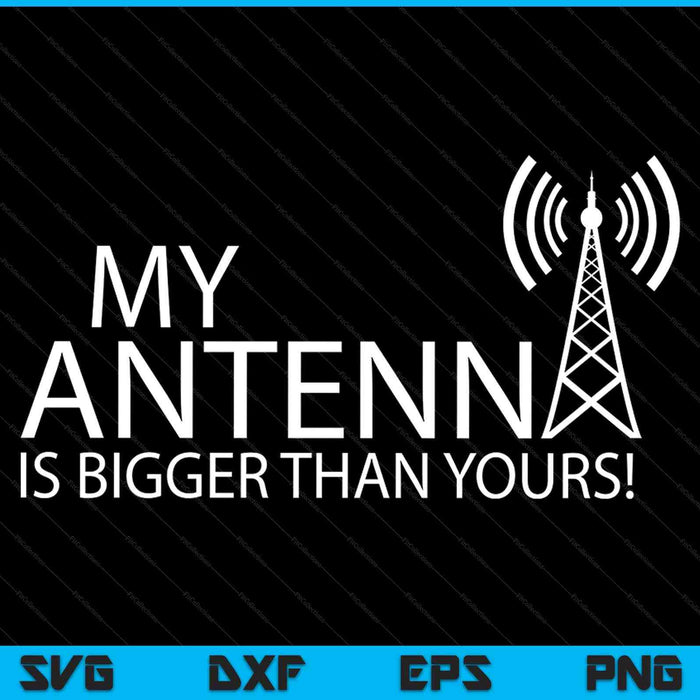 Ham radio morse code cb radio nerdy geek cw operator SVG cut file