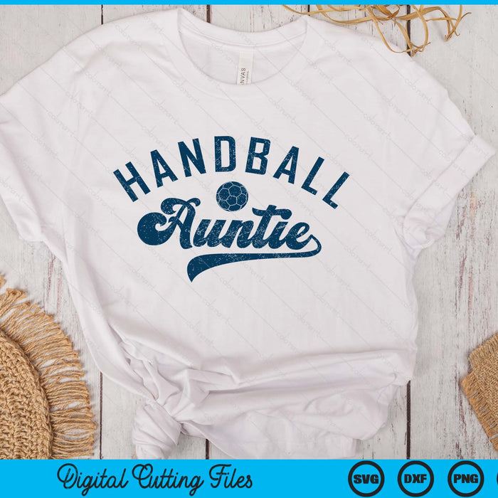 Handball Auntie Gifts SVG PNG Digital Printable Files