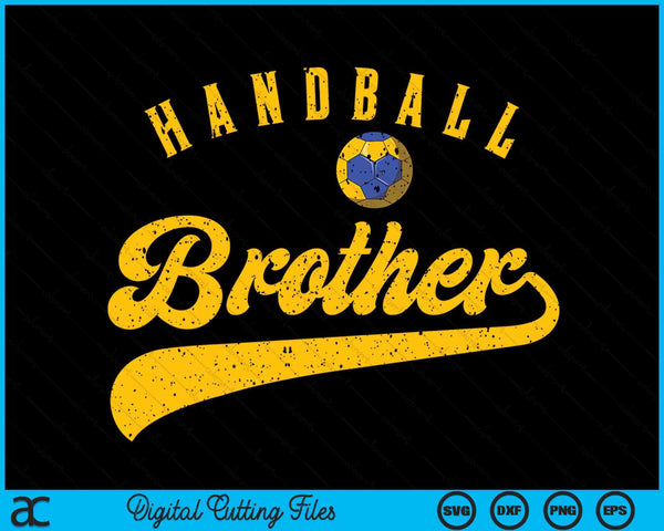 Handball Brother SVG PNG Digital Cutting File