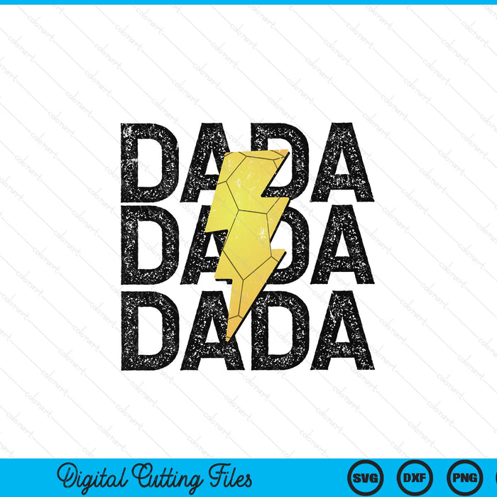 Handball dada distressed lightning bolt SVG cut file